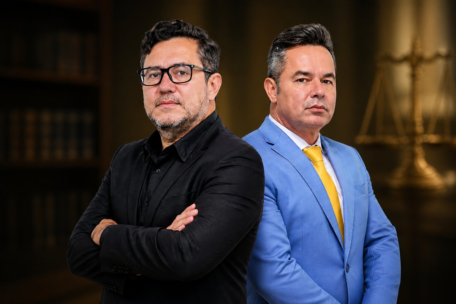 Dr. Eliel Alves Cardoso e Dr. Antonio Leonardo Bettanin Oliveira